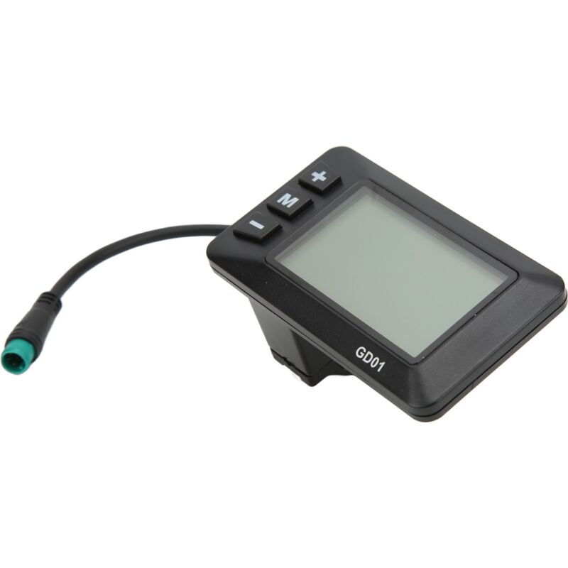 LCD-Elektrofahrrad-Display 36/48 V GD01 – wasserdichter 5-Pin-Stecker für 22,2 mm Lenker