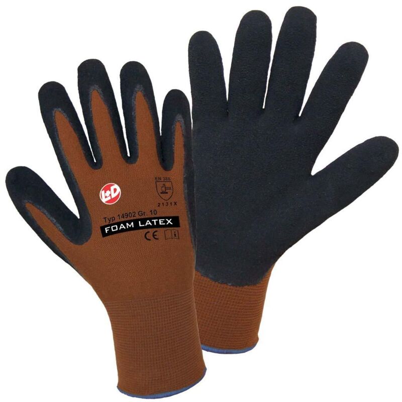 Leipold Doehle 1490-8 SIMPLY Latex Latex Arbeitshandschuh Größe (Handschuhe): 8 EN 388, EN 13997:199