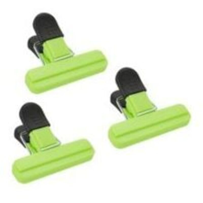 ZVD - Lebensmittelbeutel-Clips, 3 Stück Lebensmittel-Verschlussclips Plastiktüten-Verschlussclip für Küchenverpackungen Süßigkeiten Snacks