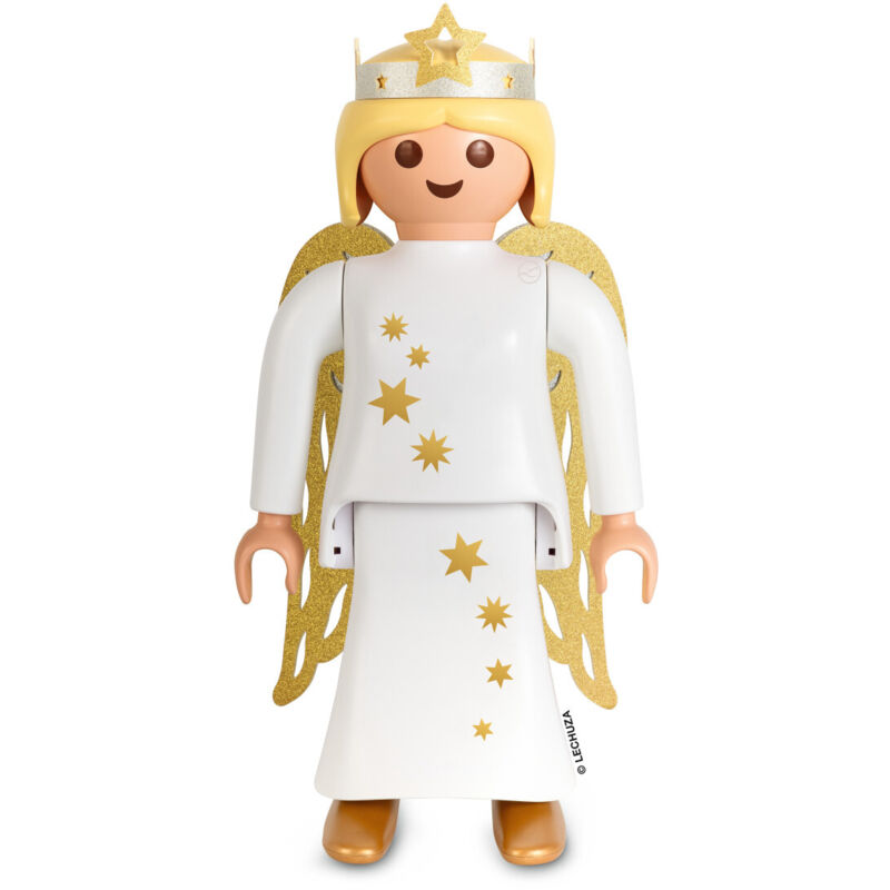Lechuza Dekofigur Playmobil Engel Noella 60 cm Gartenzwerg