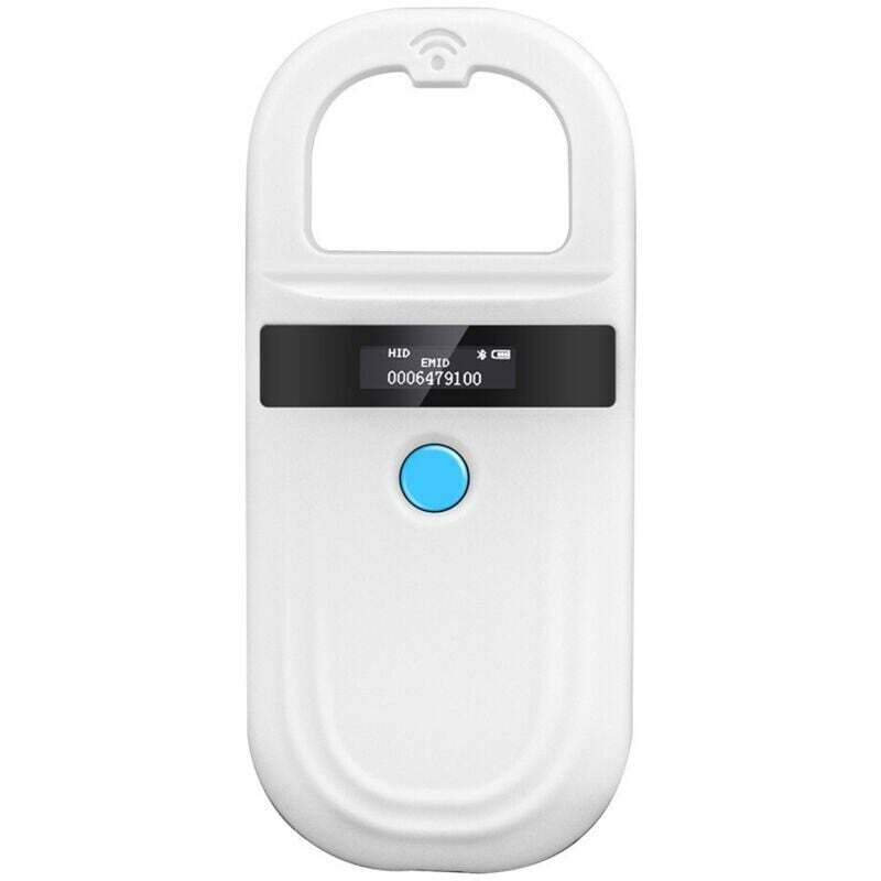 Lecteur D'identification d'animal De Compagnie, Affichage D'étiquette d'animal De Compagnie De Scanner D'identification De Puce d'animal Rechargeable