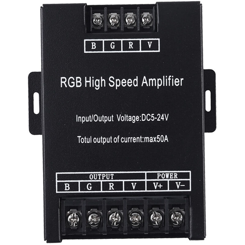 Led 30A 50A 400W rgb Hochgeschwindigkeitsverstärker Einfarbiger Verstärker Repeater für Streifen
