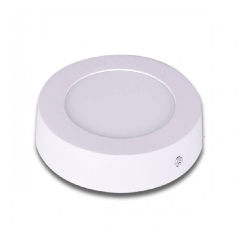 Trade Shop Traesio - Trade Shop - led 6W Tondo pvc led pvc Weißes Licht kaltes kaltes Licht P120B-T-T -