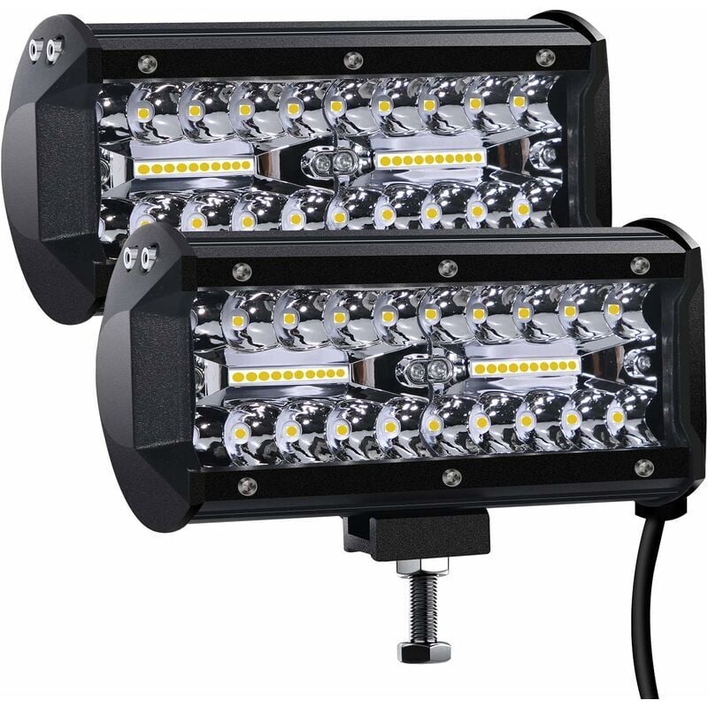 LED Arbeitsscheinwerfer 300 W, 7 Zoll Arbeitsscheinwerfer Traktor 12V Spotlight Wasserdicht Arbeitslicht led zusatzscheinwerfer für Bagger Traktoren