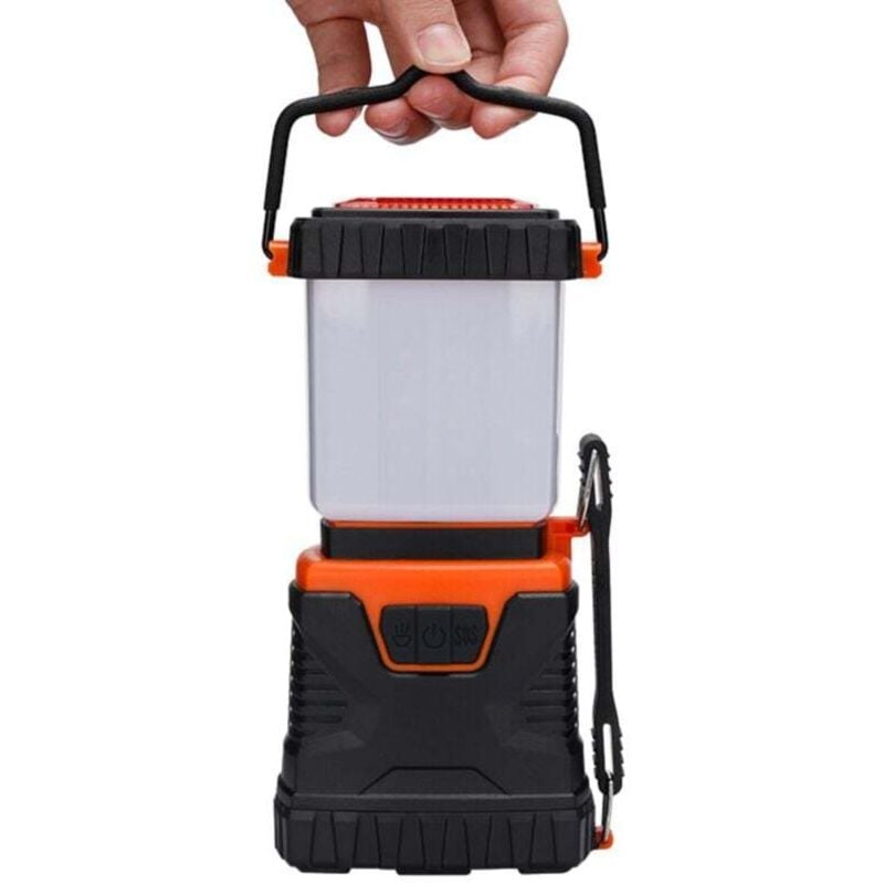 LED Camping Laterne, Leistungsstarke 1000lm Campinglampe, Einstellbare Helligkeit, Wasserdichte Campingbeleuchtung, Für Camping, Biwak, Angeln,