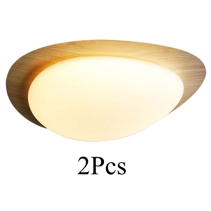 Led Deckenlampen Nordic Deckenleuchte Metall Acryl Wohnzimmerlampe Innen Schlafzimmerlampe Warmweißes Licht - 2Pcs