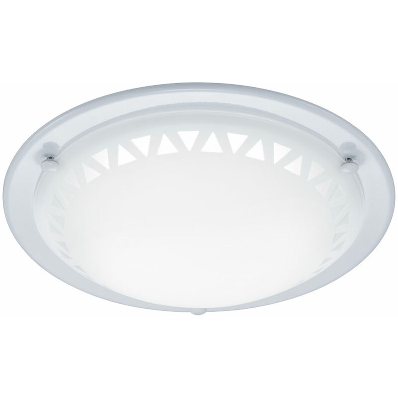 Trio - led Decken- und Wand Lampe Leuchte 10 Watt 3000K 800lm weiß pacco 677111001