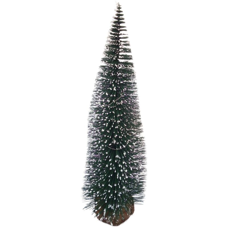 Buri - led Deko Tannenbaum beschneit 50cm Weihnachtsbaum Weihnachtsdeko Tischdeko Baum