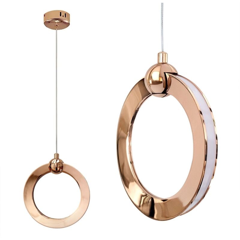 Led hängeleuchte Toolight LHJ101-1CP 130 gold, rose gold