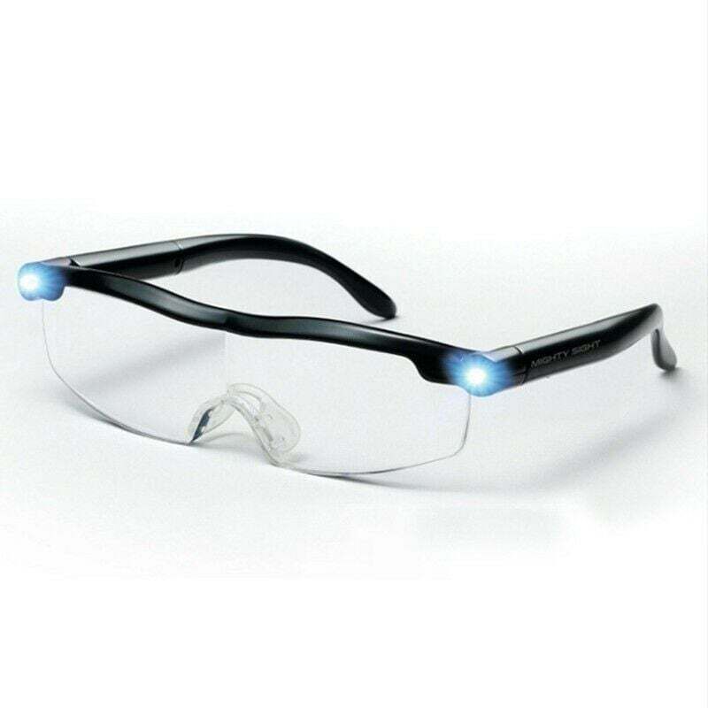 LED-Lichtbrille Lesebrille Lupe HD-Lupe