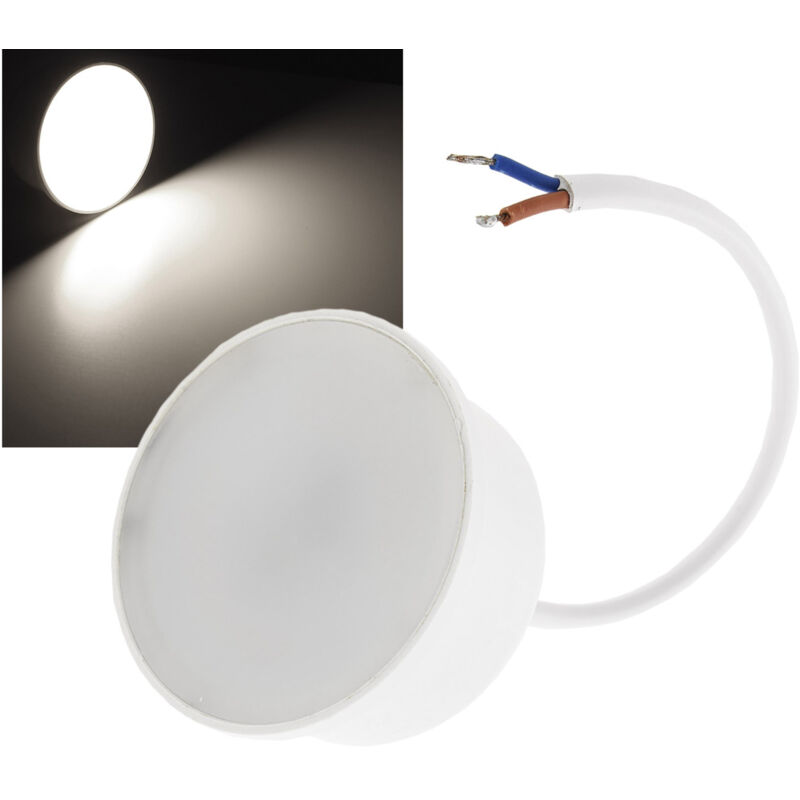 Chilitec - LED-Modul 'Piatto W5' für Einbauleuchten, 5W, 400lm, eek: f, 4200K, ø 50 mm