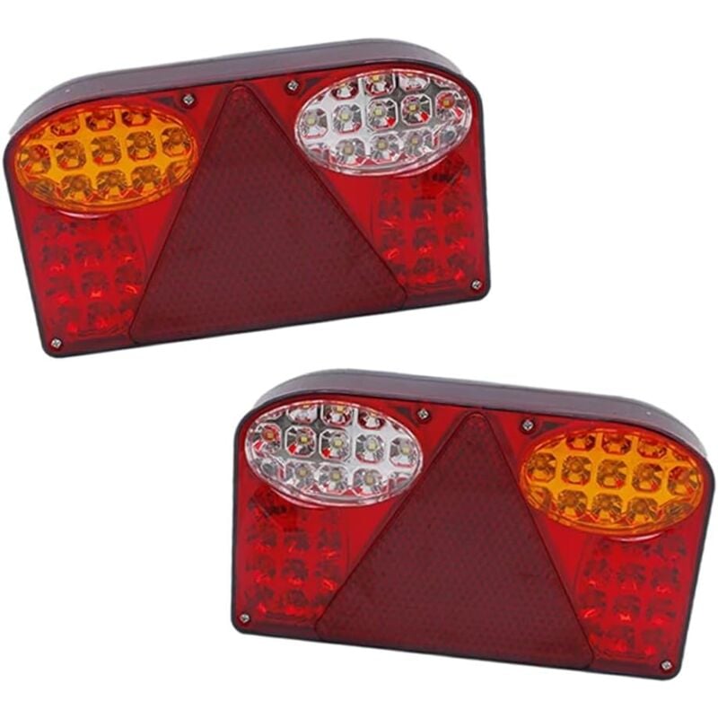 LED-Rücklicht für Auto und lkw, Bremslicht hinten, kompatibel mit 12–24 v lkw und Anhänger