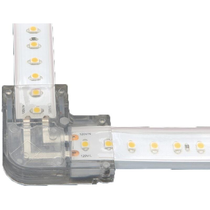 LED Strip Pro+ L-Verbinder klar für 230V Strip