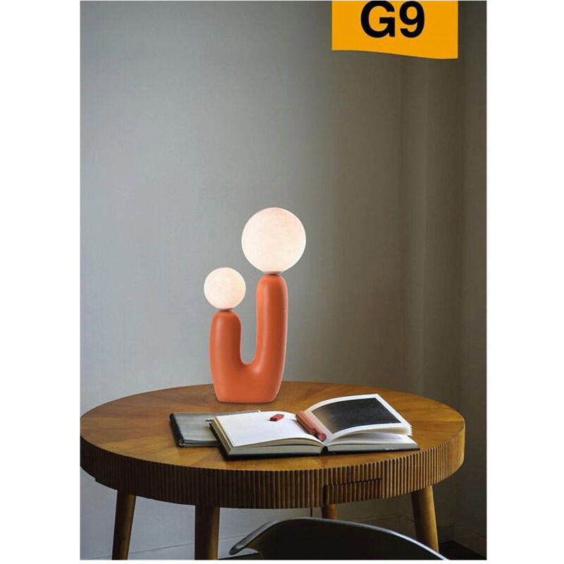 Trade Shop Traesio - Trade Shop - lampada led by tavolo lume alien attacco 2XG9 max 60W IP20 variationen D14 - Orange