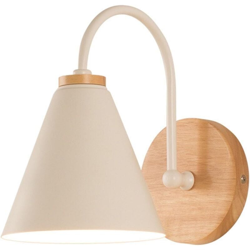 Ineasicer - LED-Wandleuchte für Arbeitszimmer, Schlafzimmer, Nachttisch, Balkon, Leselampe, moderne Schlichtheit, ideal für Schlafzimmer, Flur,