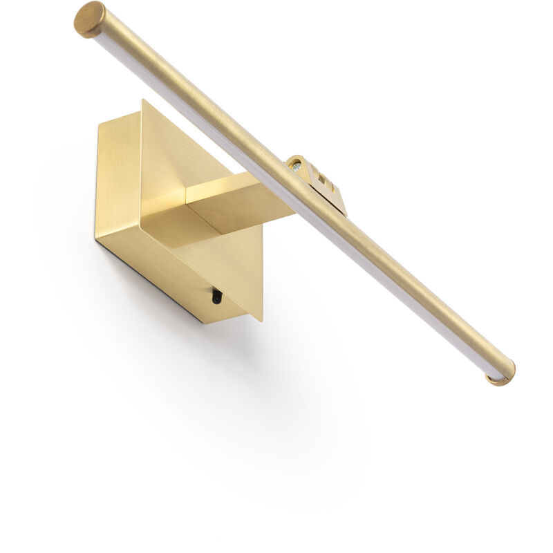 LED-Wandleuchte für Gemälde 1.8W Slimlight mit Fernbedienung Gold