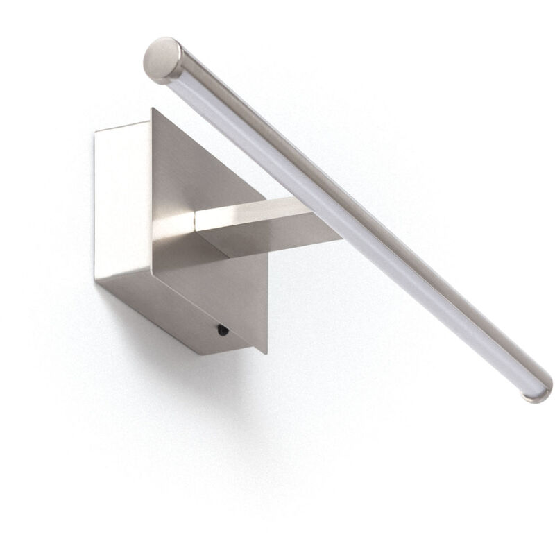 Efectoled - LED-Wandleuchte für Gemälde 1.8W Slimlight mit Fernbedienung Nickel