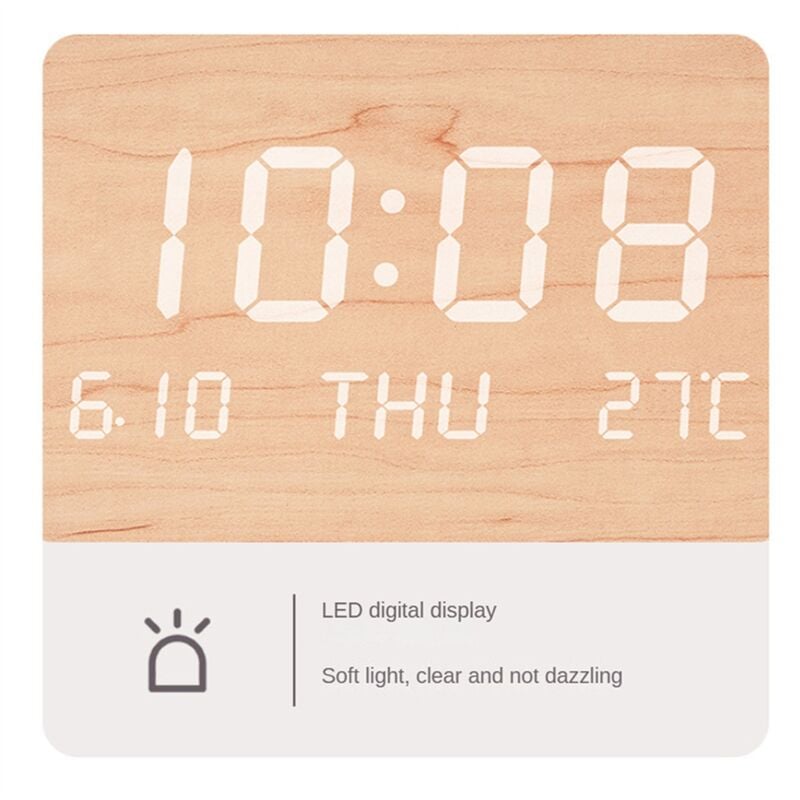 LED-Wanduhr, tragbare Uhr, Wohnzimmer, Zuhause, Schlafzimmer, stumme Uhr, skandinavischer Stil, modische Wanduhr, C