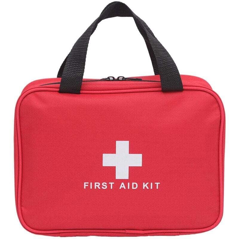 Leere, tragbare Erste-Hilfe-Tasche für Camping, Picknicks, Reisen, Zuhause und Erste Hilfe (Erste-Hilfe-Materialien nicht enthalten)