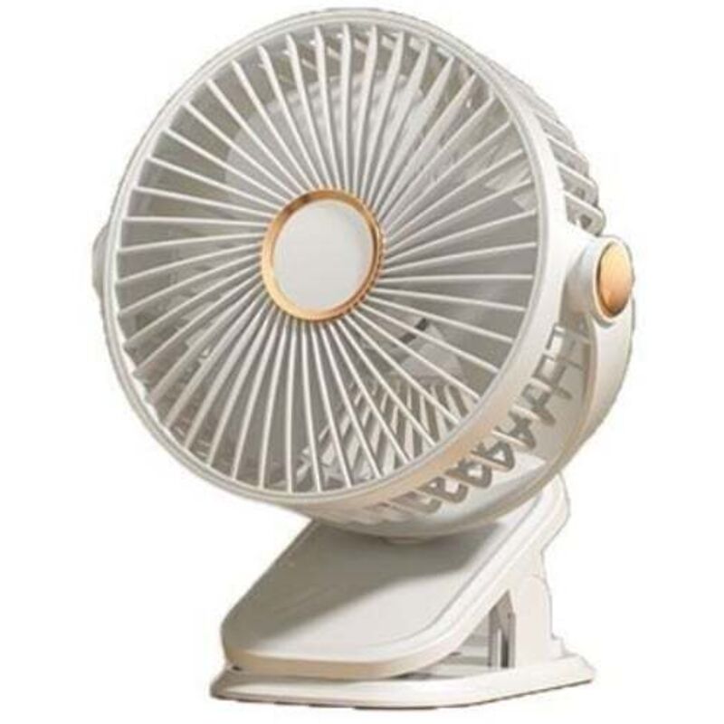 Leiser USB-Ventilator, Tischventilator, Mini-Ventilator, 3 Windgeschwindigkeiten, 720°-Drehung, Kleiner Ventilator, Tischventilator, Geeignet zum