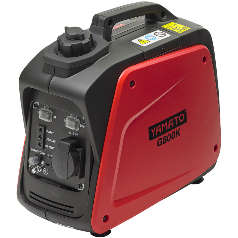 Leiser Wechselrichter-Benzingenerator 0,8 kW 4-Takt-Motor