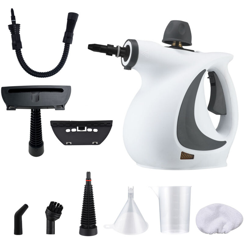Leistungsstarker Dampfreiniger für den Haushalt, 1050 W Handdampfreiniger mit 10 Zubehörteilen, 3,5-bar-Dampfreiniger, Multifunktions-Dampfreiniger