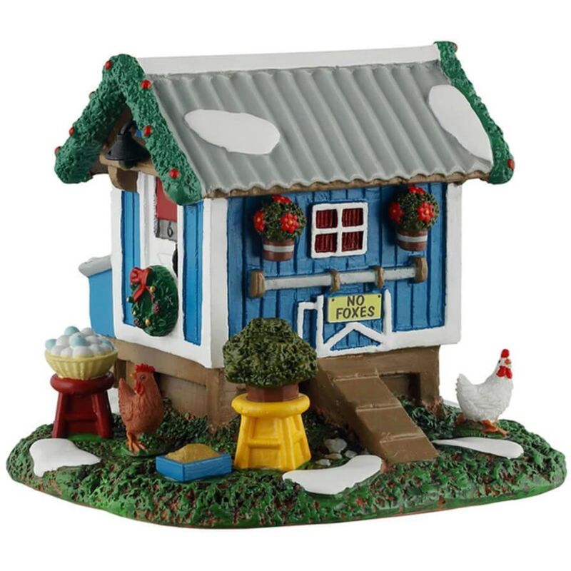 Lemax Hühnerstall für den Garten 8,2x10,1x9,2