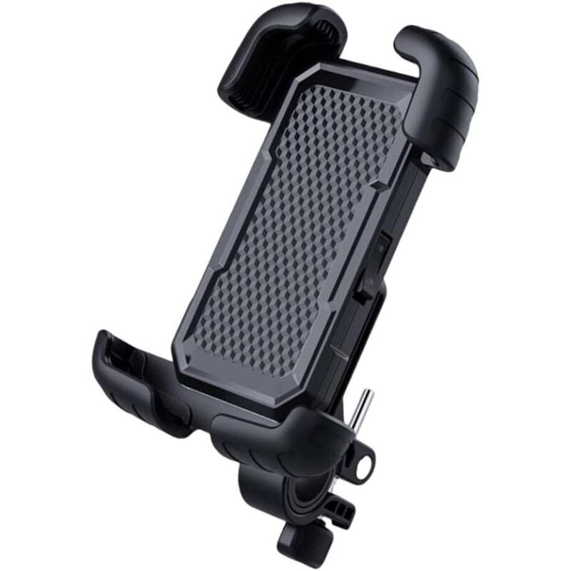 Lenkertaschen Fahrrad-Telefonhalter Motorrad-Handyhalter Fahrrad-Handyklemme für Motorrad-Roller Schwarz