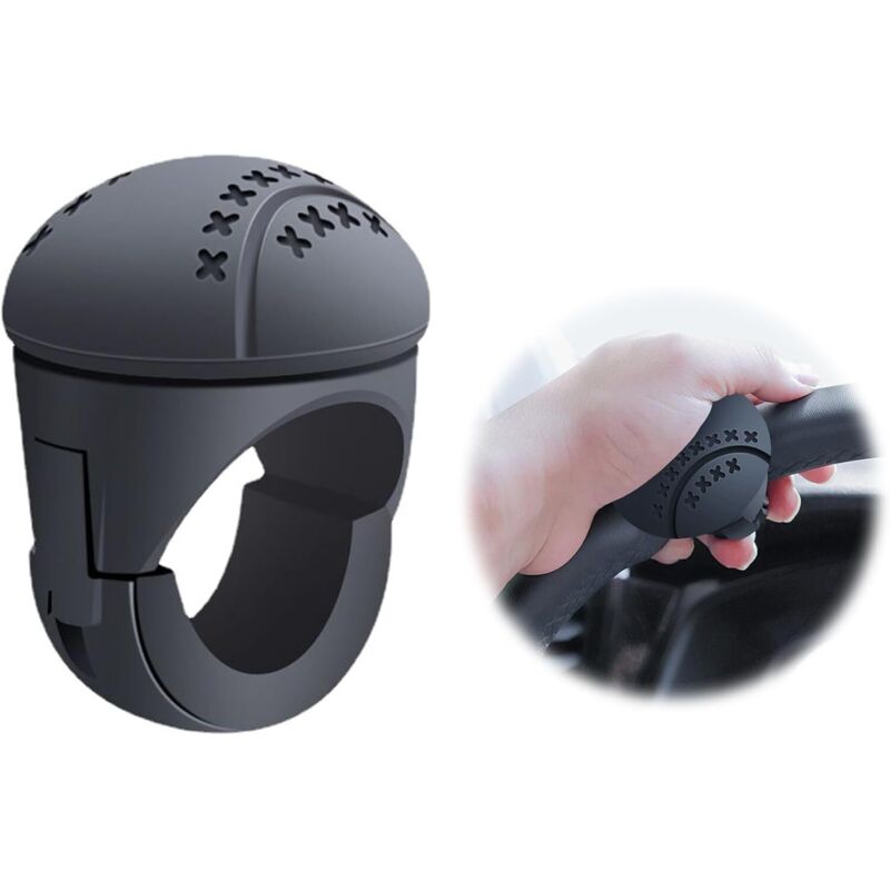 Lenkknauf Spinner Auto Lenkradknopf Lenkradknauf - Power Lenkrad Drehknopf Spinner Griff Universal Lenkradspinnknopf Lenkhilfe für Autos, LKW, PKW,