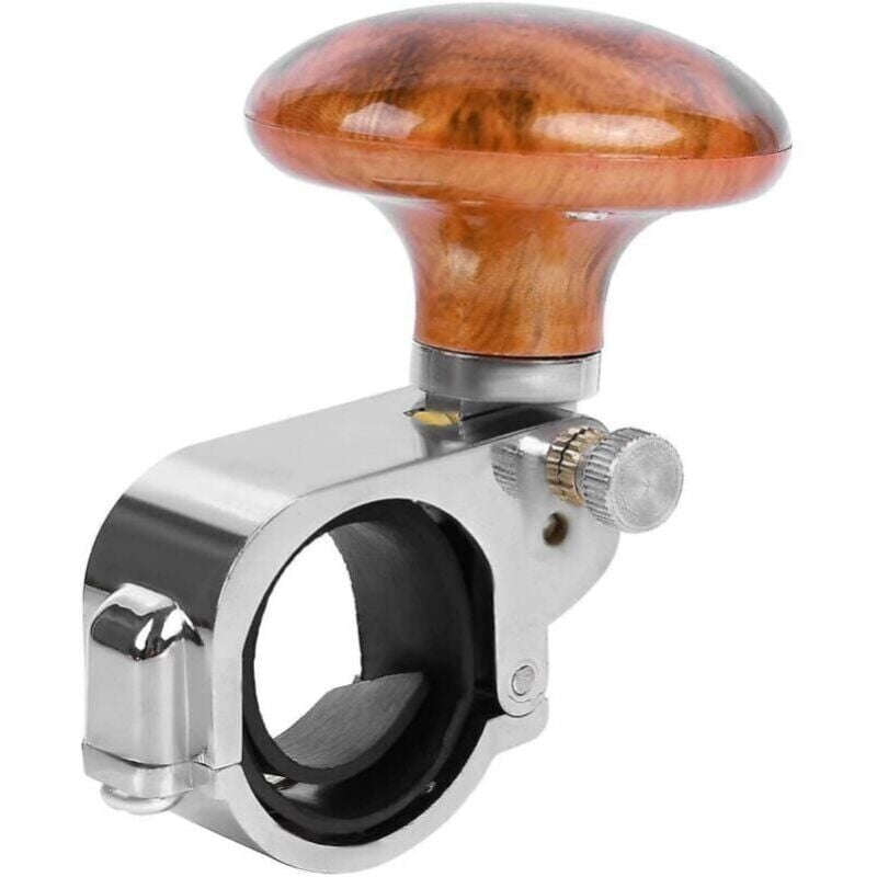 Ymyny - Lenkradknopf, Auto-Lenkrad-Rückrufgriff, Holzlenkrad-Geschenk