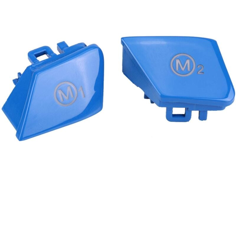 Zoternen - Lenkradschalterabdeckung, Fydun 1 Paar M1/M2 Lenkrad-Tempomat-Kit Innenverkleidungszubehör für M3/M-4 F80/F82/F83 (Blau)