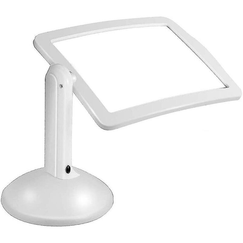 3-fache rechteckige Lupe mit LED-Licht für Bücher, Sehbehinderte, Senioren, Nähen, Schmucklesen