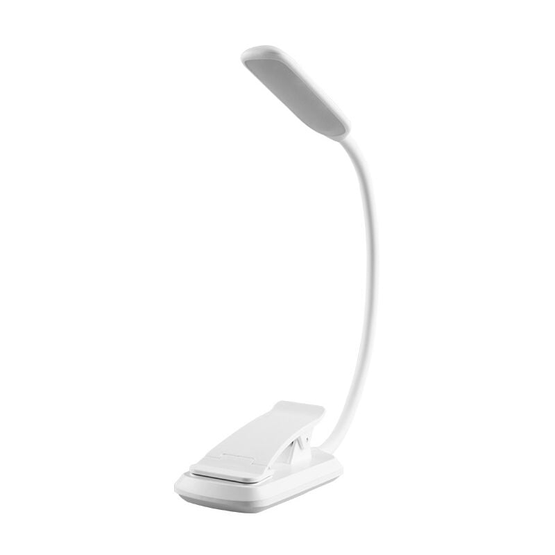 Fitags - Leselampe mit 9 LEDs, wiederaufladbare Buchlampe mit 3 Helligkeitsmodi (kaltweiß/warmgelb), stufenlos dimmbare Buchlampe für das Buch im