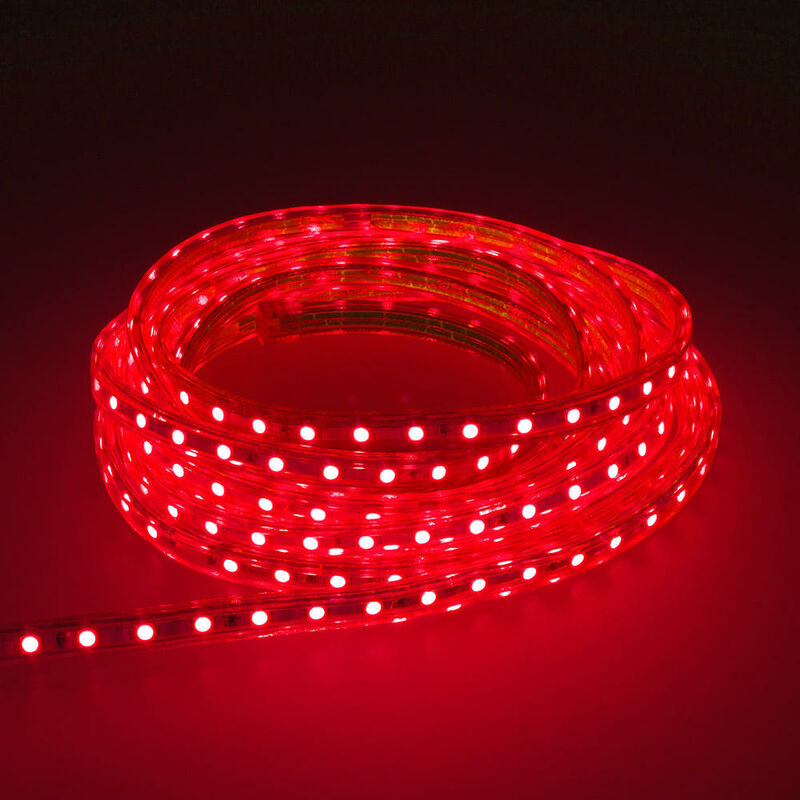 Trade Shop - Leuchtstreifen SMD2835 60 LED/Meter led Strip Stripe Lichtleiste Lichterkette Lichtband Lichtstreifen / Rot, 5m