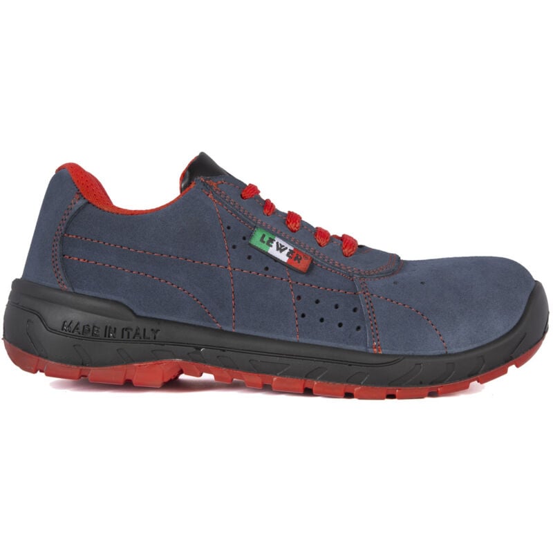 Lewer 105 S1P SRC Arbeitsschuhe - 48 EU - Blau