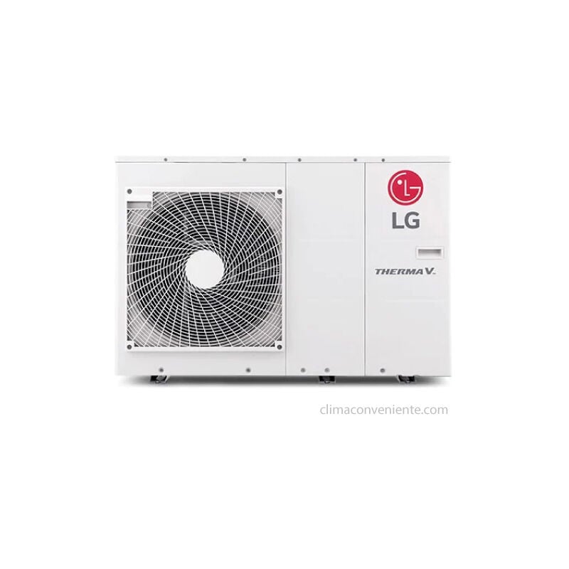 LG - Wärmepumpe Mini Chiller Inverter Monoblock Therma v 7 kW Einphasig Gas R32 HM071MR.U44
