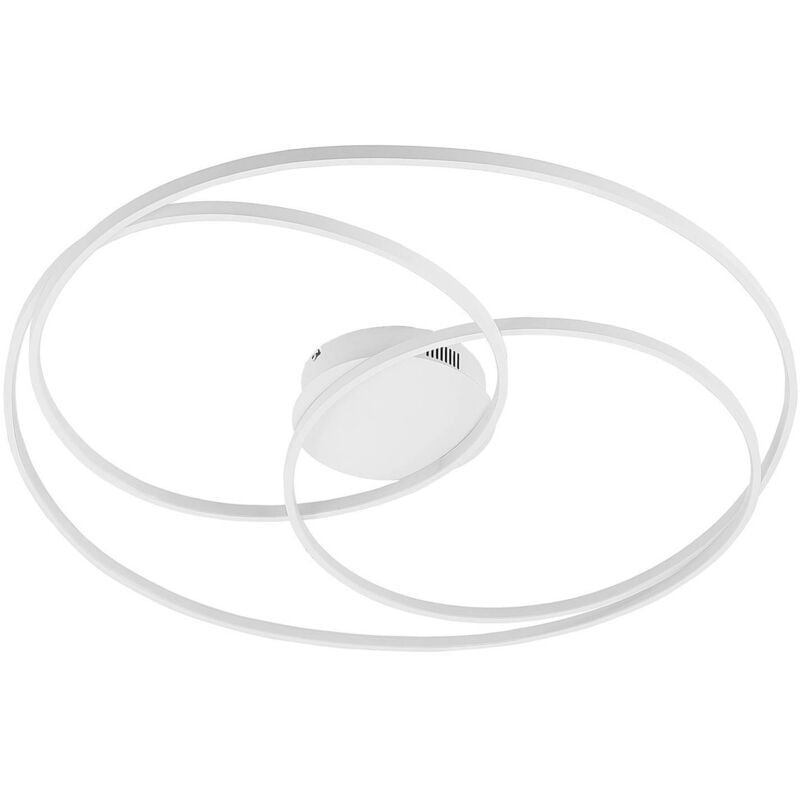 Neuwertig] Lindby Kateryna Led Deckenlampe Deckenlampe Hängelampe Leuchte Weiß ø80cm Led161 B-Ware