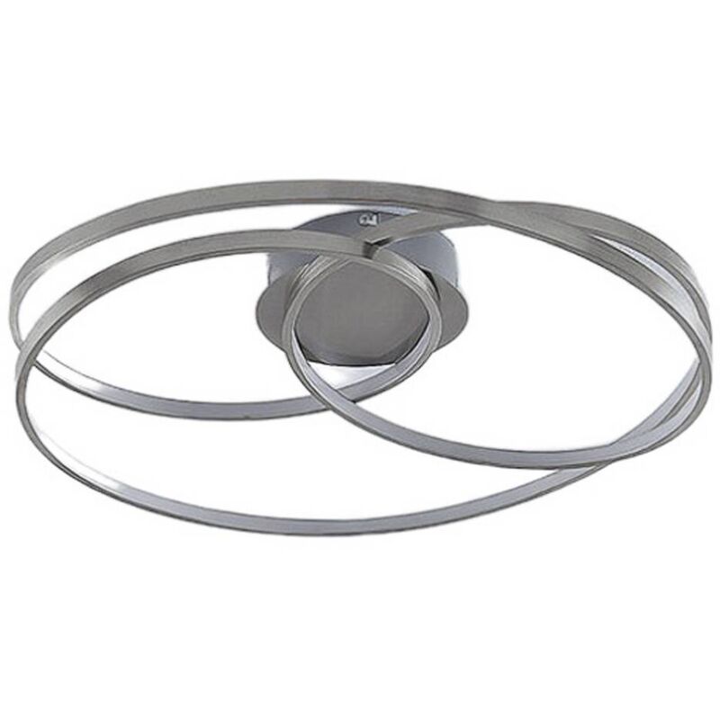 [NEUWERTIG] B-Ware Lindby Ronka Led Deckenlampe Deckenlampe Lampe Wohnzimmerlampe Leuchte Nickel429