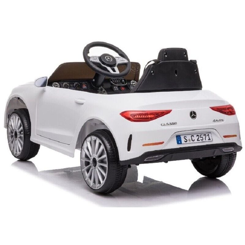 Cofi 1453 - Lizenz Kinder Elektro Auto Mercedes CLS350 Kinderauto Kinderfahrezug Weiß