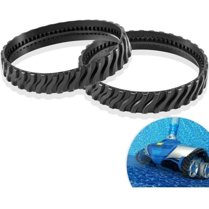LKW-Reifen für MX6 Poolreiniger – 2-teiliges Poolreiniger-Reifen-Set mit Super Bump, passend für Poolreiniger