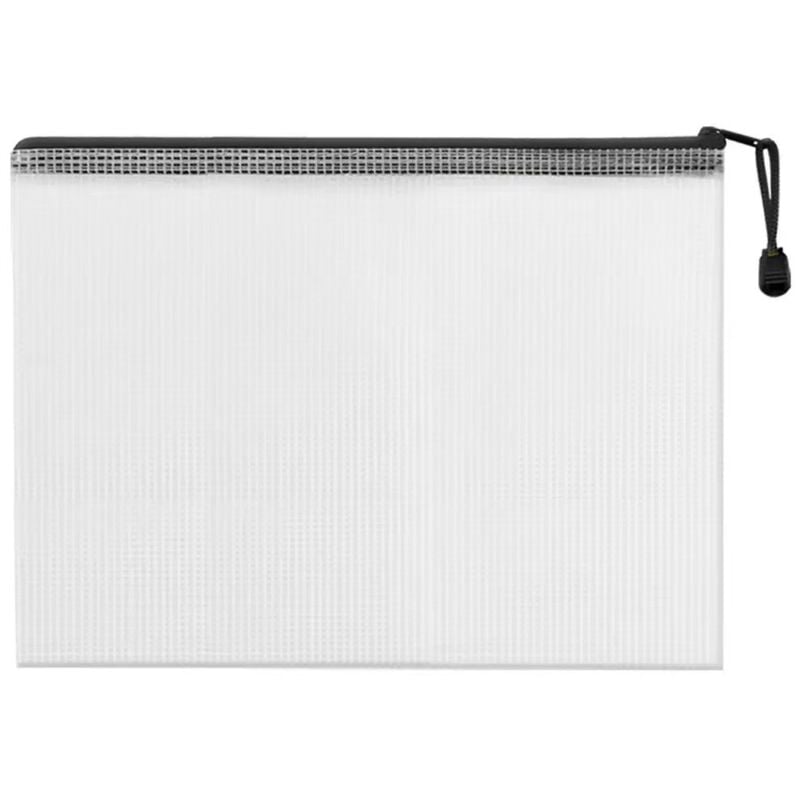 20 Stück A4, A5 Dokumententasche, Aufbewahrungstasche aus PVC-Netzgewebe, transparente Dokumentenmappe, wasserdichte Kunststofftasche mit