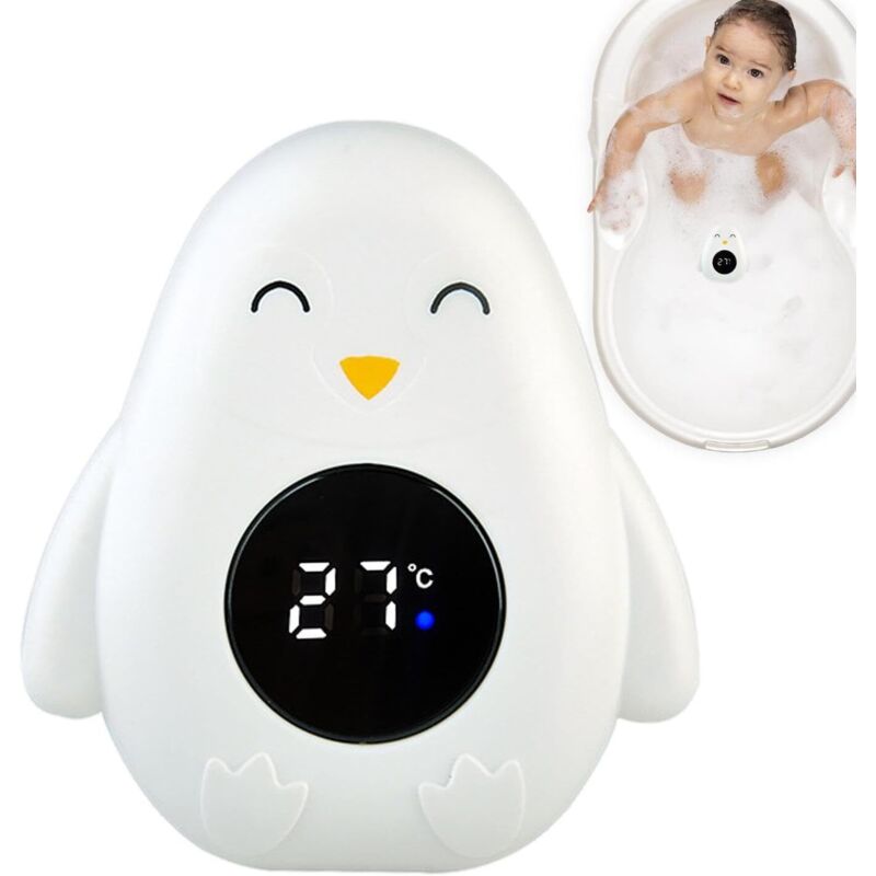 Badewassertemperaturmesser, Badetemperatur, Baby-Badethermometer, LED-Badethermometer, schwimmendes Baby-Badespielzeug, Baby-Badewanne und