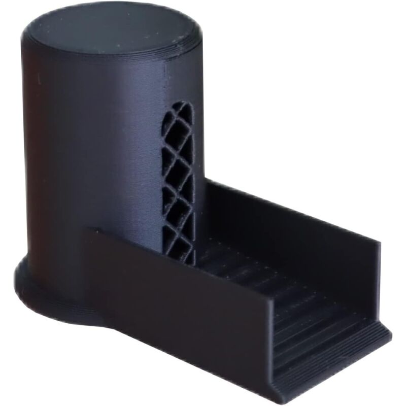 Ersatz-Luftdichtungsabdeckung mit Rampe für Geschirrspüler, Geschirrspülerzubehör, Überlaufauslaufverlängerung für Geschirrspüler, Schwarz - Lntyq