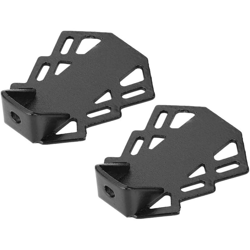 Fahrrad-Hinterradpedal, rutschfeste Fußrasten aus Eisen, Fahrrad-Hinterradfußrasten mit 5-mm-Loch für Mountainbikes - Lntyq