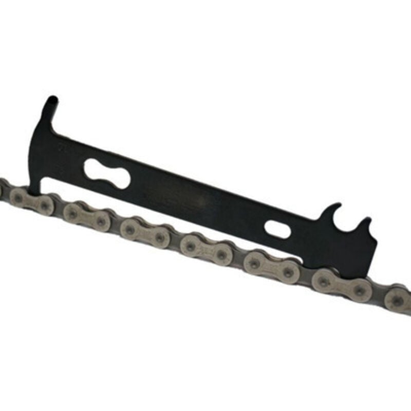 Lntyq - Fahrradkettenverschleißanzeige für alle Ketten von Citybike/Elektrofahrrad/MTB Mountainbike/Rennrad/Faltrad - Schwarz