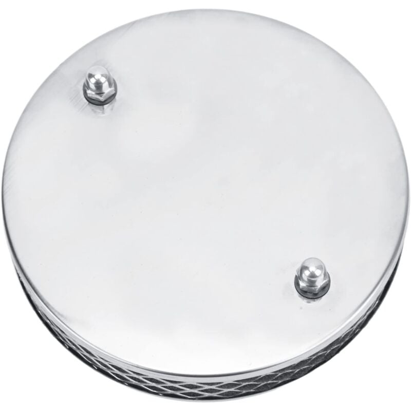 Filtre à Air Pancake, Filtre à Air à Haut Débit D'air Pancake élément de Filtre à Air Chromé A102 pour Carburateurs su HS4 1½ Pouces - Lntyq