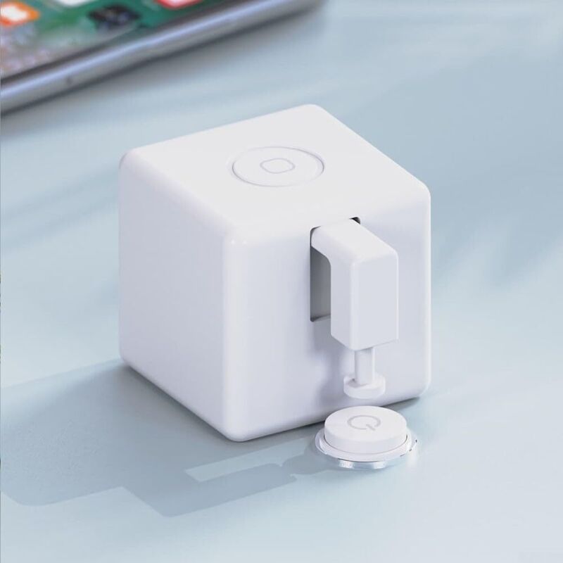 Fingerbot Plus, pour Zigbee sans fil Smart Light Switch Bouton poussoir Bot, télécommande Smart Life pour Tuya App, Ajouter Fingerbot Hub Make it