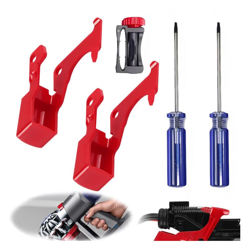 Gachette Dyson V11 V10 Bouton Interrupteur à Gâchette Dyson V10 Bouton Rouge Dyson Outil de Réparation de Bouton pour Aspirateur V10 V11 2