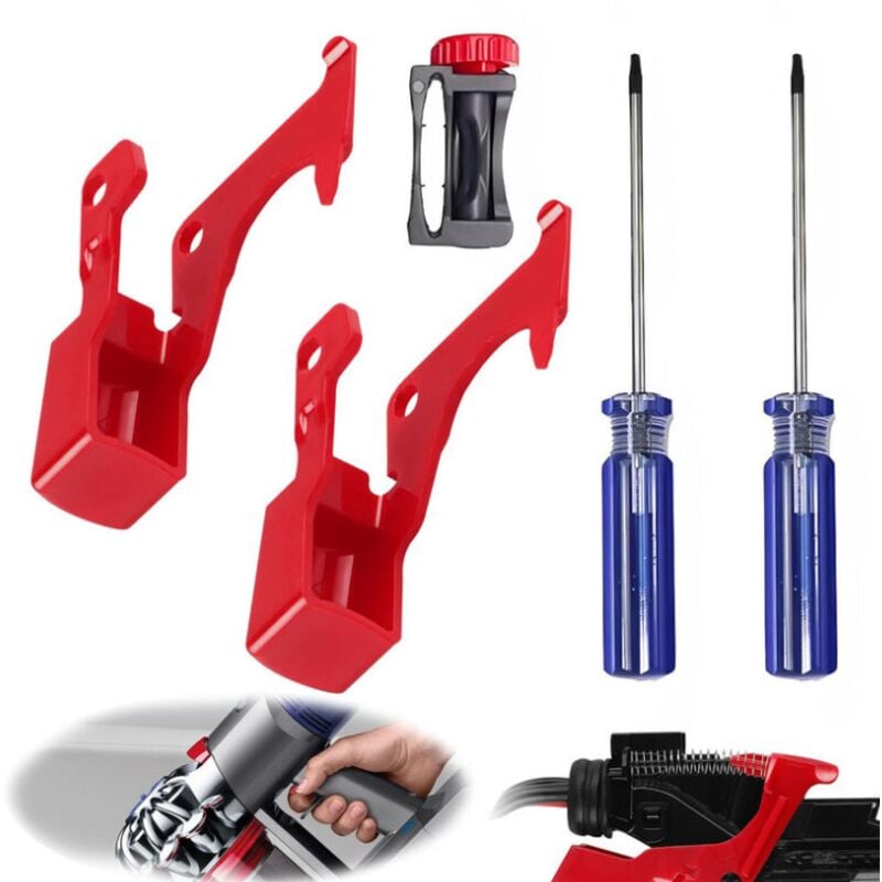 Gachette Dyson V11 V10 Bouton Interrupteur à Gâchette Dyson V10 Bouton Rouge Dyson Outil de Réparation de Bouton pour Aspirateur V10 V11 2