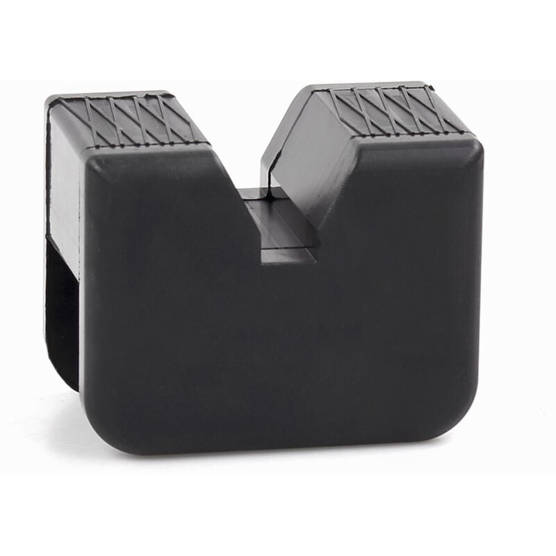 Gummi-Wagenheber-Pad, 2 Stück Gummi-Wagenheber-Ständeradapter, Wagenheber-Adapter, Universal-Gummi-Wagenheber-Pad mit Schlitz - Lntyq